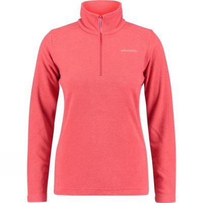 Fleece Ayacucho Crevasse Half Zip Mujer - Coral - Chile VHA670428